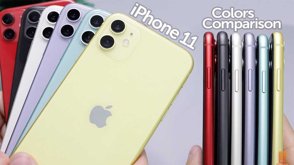 تنوع رنگ گوشی iPhone 11 LZA - اینفو فون