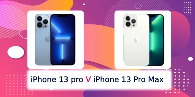مقایسه گوشی iPhone 13 pro و iPhone 13 Pro Max A2644 - اینفو فون