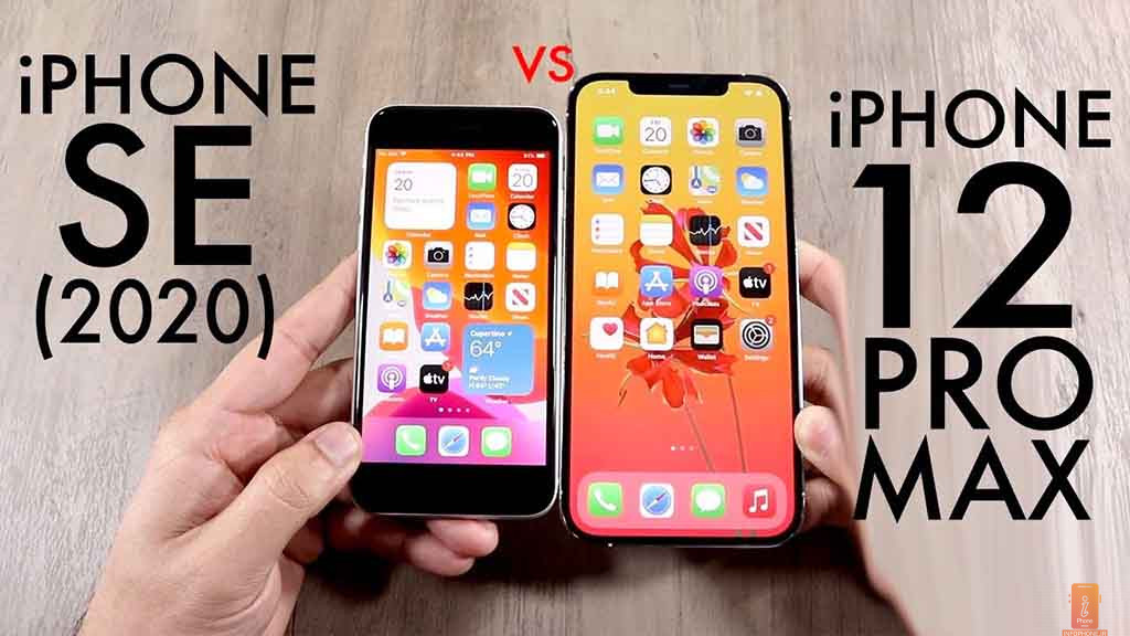 بررسی تفاوت میان گوشی iPhone SE 2022 JA vs iPhone 12 Pro 