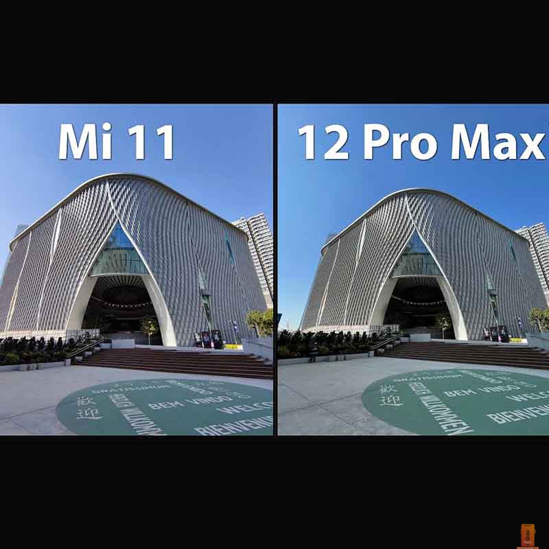 مقایسه کیفیت دوربین شیائومی می 11 پرو و آیفون 12 پرو مکس_اینفوفون